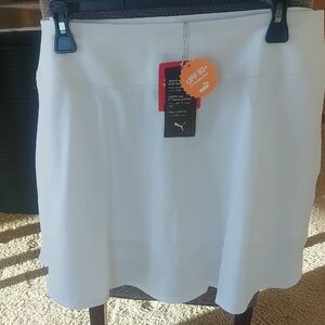 Puma Women's Bright White Mini Skirt